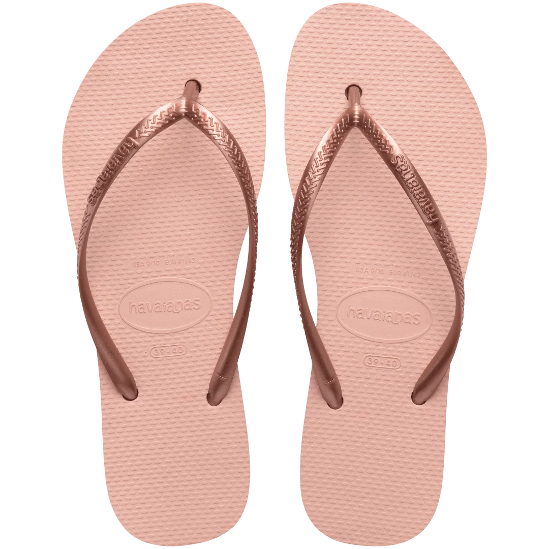 Women's Slim Flatform Flip Flops